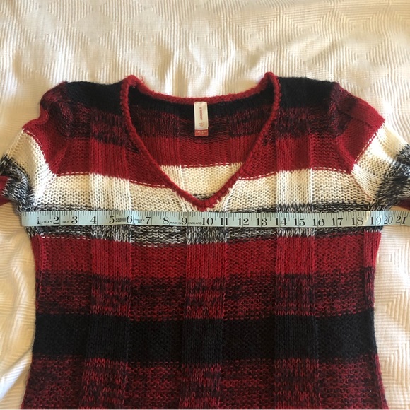 NoBo Striped Sweater Dress or Tunic with Pockets - Picture 3 of 8